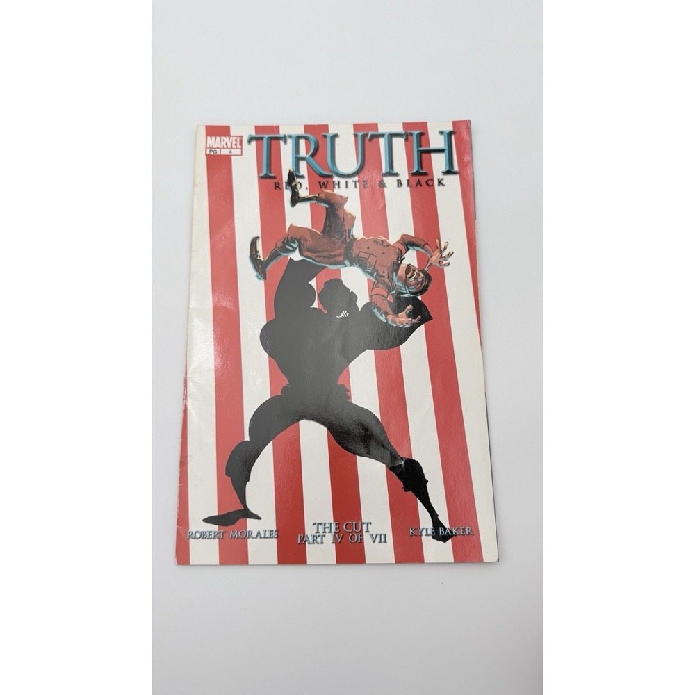 Marvel Comics! TRUTH Red, White & Black! Issue #4!